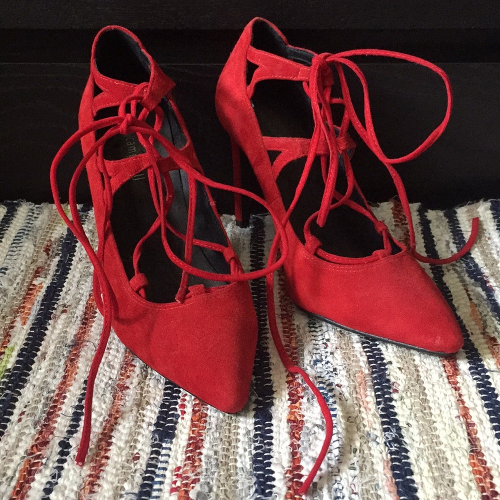 Jeffrey Campbell Lace Up Heels